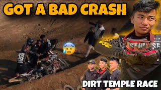 DIRTTEMPLE RACE DAY  RACE MA NA RAMRO CRASH VAYO Ft dirttemple977 [upl. by Muirhead]