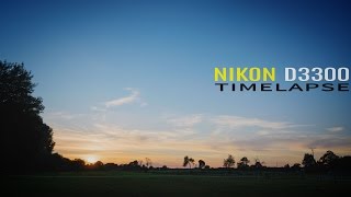 Time Lapse  Photography with Nikon D3300 [upl. by Adnuhsat331]