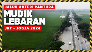 MUDIK LEBARAN JALUR PANTURA  JAKARTA JOGJA  MSRG 2024 [upl. by Flavius]