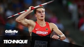 How to Throw the Perfect Javelin with Olympic Champion Thomas Röhler  Gillette World Sport [upl. by Giusto]