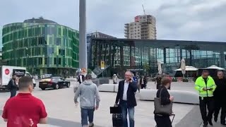 Von Polizei niedergeschossen  Mann wollte Malmöer Bahnhof sprengen [upl. by Blanc]