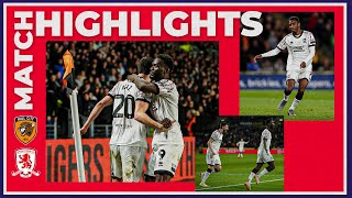 Match Highlights  Hull City 2 Boro 2  Matchday 42 [upl. by Venn317]