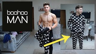 BoohooMAN Tracksuit Haul amp TryOn [upl. by Neumeyer]