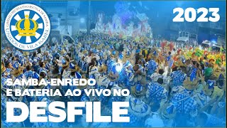 Vila Isabel 2023  Desfile oficial  Samba ao vivo  DESFILES23 [upl. by Hgielrebma506]