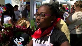 Hundreds of Las Vegas students host nation’s largest studentrun farmers market [upl. by Eniaral889]