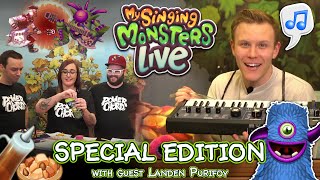 My Singing Monsters Live  SPECIAL EDITION with guest Landen Purifoy [upl. by Ritchie]