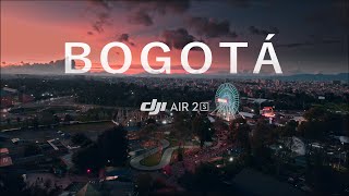 Bogotá desde el aire en 4k  Cinematic Video  DjiAir2S [upl. by Jarad]