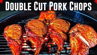 Brined Double Cut Pork Chops [upl. by Ardnalahs]