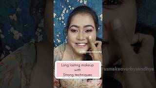 Extreme Oil skin Makeover Long lasting makeup with Strong techniques makeupartist oilyskin [upl. by Nitaj]