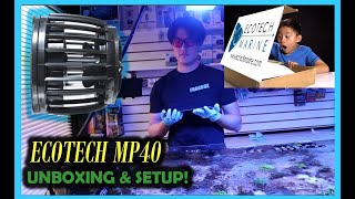 Ecotech Mp40 UNBXOXING amp SET UP [upl. by Imit]