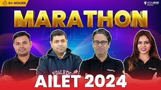 AILET 2024 Marathon  Complete Revision  AILET Exam Preparation [upl. by Rolland961]