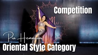 Pia Hemnaani Competition Oriental Category At Fusion Mafia Bellydance Festival 2024 By Arun Bhardwaj [upl. by Ravert]