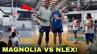 Magnolia vs NLEX Tune up Game l Jerom Lastimosa Zavier Lucero Debut l PBA [upl. by Barnebas]