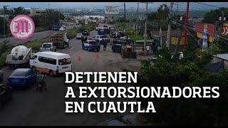 Detienen a extorsionadores en Cuautla [upl. by Neela993]