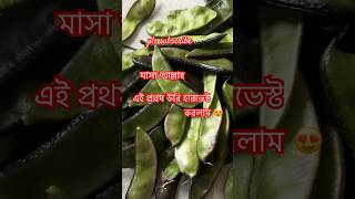 first time harvesting hyacinth beans 🫘 shortvideo youtubevideos harvest hyacinthbeans uk [upl. by Claudy548]