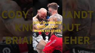 CODY GARBRANDT KNOCKS OUT BRIAN KELLEHERcodygarbrandt briankelleher ufc ko tko ufcvegas100 [upl. by Ozkum501]