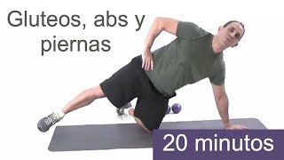 06 Rutina de glúteos abdominales y piernas para realizar en casa [upl. by Sapphira]