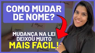 COMO MUDAR O NOME DIRETAMENTE NO CARTÓRIO SEM ADVOGADO valor documentos e procedimento [upl. by Jobey]