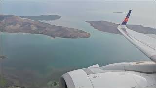 Aircalin Airbus A320200neo FOTIB SB141 Landing in Noumea [upl. by Gnidleif603]