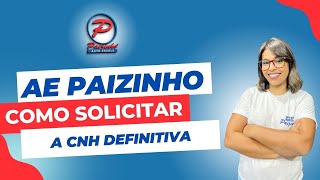 CNH Definitiva  Passo a passo de como solicitar [upl. by Harifaz]