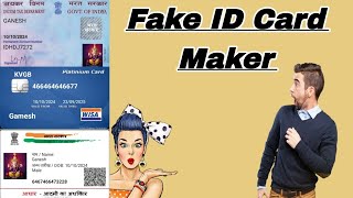 How To Make Fake ID Cards [upl. by Joscelin814]