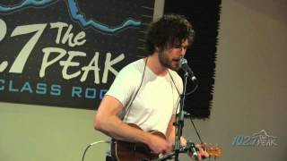 Vance Joy  Riptide  LIVE at 1027 The PEAK [upl. by Nestor]