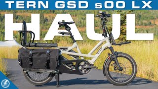 Tern GSD S00 LX Review  Electric Cargo Bike 2021 [upl. by Carlson999]