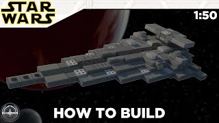 Imperial Interdictor  Minecraft Star Wars tutorial [upl. by Klapp]