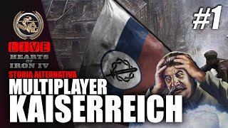 EVENTO MULTIPLAYER KAISERREICH AD OBIETTIVI 1 ⚔️ Hoi4 Kaiserreich Mod [upl. by Ken]