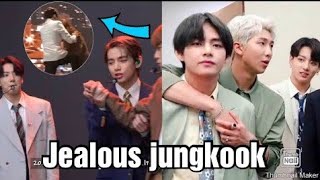 Taekook  Vkook jealous moments [upl. by Januisz888]