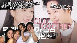 Jisoo and Hae in Harpers Bazaar Interview Reaction Video  Pinkpunk TV [upl. by Yeclehc]