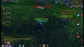 Lvl 59 death knight pvp [upl. by Antonius983]