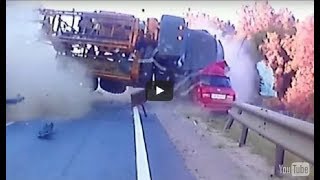 INSANE Crashes  ⚠️Watch With Caution⚠️ Dumbest Driving Fails EVER 1 [upl. by Ylebmik]