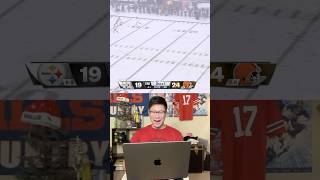 Bills Fan Reaction to Russell Wilson FAIL Mary NFL Week 12 shorts nfl fail [upl. by Berga]