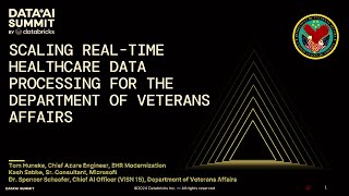 Scaling RealTime Healthcare Data Processing for the Veterans Affairs [upl. by Norrie53]