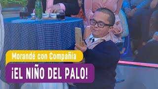 ¡El niño del palo en el restaurante  Morandé con Compañía 2017 [upl. by Aneleiram]