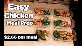 Easy Chicken Meal Prep [upl. by Ennyrb]