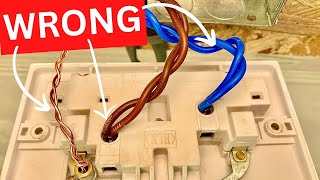 5 Biggest DIY Mistakes Wiring a Socket [upl. by Neyut220]