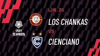 Los Chankas 12 Cienciano resumen de hoy goles y mejores jugadas por la fecha 5  Liga1 2024 [upl. by Chabot]