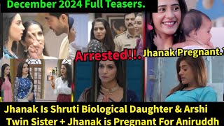 Jhanak Starlife December 2024 Full Teasers Update in English [upl. by Ariaet]