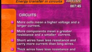 GCSE BBC Science Bitesize  Electricity [upl. by Mercola237]