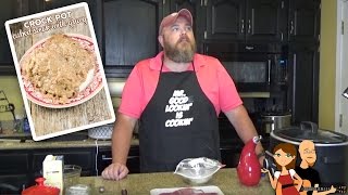 Easy no sear Crockpot Cubed Steak and Gravy [upl. by Edualcnaej]