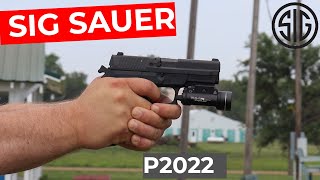 Range Review Sig P2022  Sigs hidden 9mm gem [upl. by Niall665]