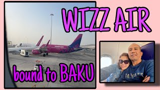 Wizz air take off and smooth landing…Abu Dhabi to Baku… [upl. by Koller896]