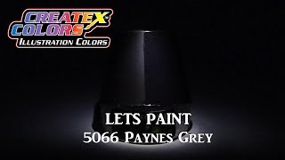 Lets Paint 5066 Paynes Grey [upl. by Rekcut]