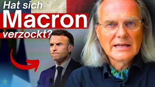 War Macron verrückt Neuwahlen anzusetzen PolitikStrategie  Prof Dr Christian Rieck [upl. by Timmie]