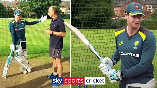 The Unconventional Batsman  Steve Smiths batting Masterclass with Nasser Hussain [upl. by Enihsnus956]