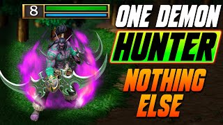 One Demon Hunter  NOTHING ELSE  WC3  Grubby [upl. by Neelhtac]