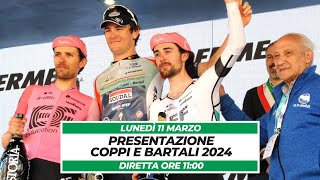 Diretta  Presentazione Coppi e Bartali 2024 [upl. by Ireva]