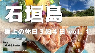 【石垣島①】極上の休日３泊４日vol1 石垣島大好き夫婦ののんびり旅 [upl. by Theurer]